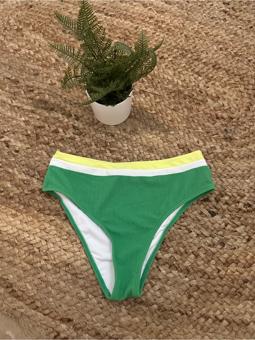 NWT HIGH WAISTED BIKINI BOTTOMS
